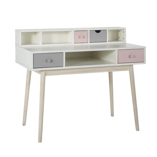 Maisons Du Monde Bureaux Et Meubles Secrétaires Module De Rangement Pour Bureau 2 Tiroirs Rose Et Gris 6 Maisons Du Monde Bureaux Et Meubles Secrétaires Module De Rangement Pour Bureau 2 Tiroirs Rose Et Gris – Image 4
