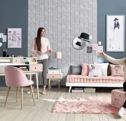 Maisons Du Monde Bureaux Et Meubles Secrétaires Module De Rangement Pour Bureau 2 Tiroirs Rose Et Gris 13 Maisons Du Monde Bureaux Et Meubles Secrétaires Module De Rangement Pour Bureau 2 Tiroirs Rose Et Gris -Armoires enfant Soldes module de rangement pour bureau 2 tiroirs rose et gris 1000 15 37 150261 11