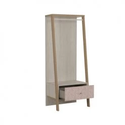 Calicosy Armoires Enfant Portant 1 Tiroir Avec Fond - Marron -Armoires enfant Soldes portant 1 tiroir avec fond marron 3