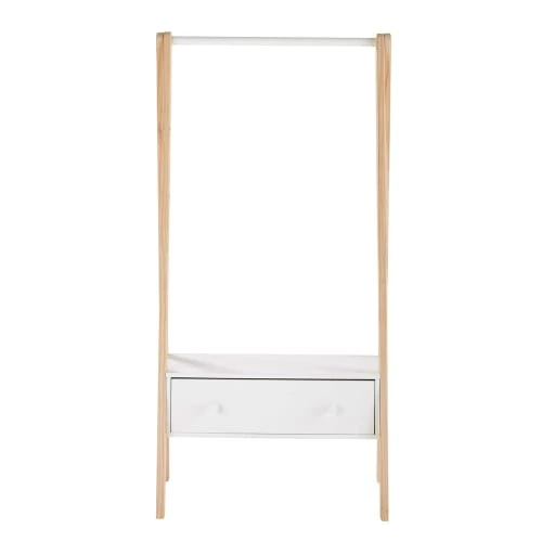 Maisons Du Monde Rangements Ados Portant 1 Tiroir Blanc 5 Maisons Du Monde Rangements Ados Portant 1 Tiroir Blanc – Image 3