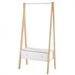Maisons Du Monde Rangements Ados Portant 1 Tiroir Blanc