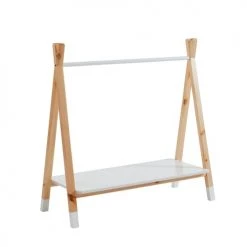 Baita Armoires Enfant Portant Blanc 80cm -Armoires enfant Soldes portant blanc 80cm 2