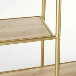 Maisons Du Monde Armoires Enfant Portant En Sapin Et Métal Coloris Laiton -Armoires enfant Soldes portant en sapin et metal coloris laiton 1000 13 6 206359 3