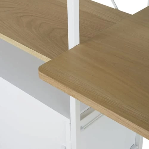 Maisons Du Monde Bibliothèques Et étagères Enfant Tablette Modulable En Placage Chêne 8 Maisons Du Monde Bibliothèques Et étagères Enfant Tablette Modulable En Placage Chêne – Image 6